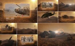 Videohive Desert War slideshow