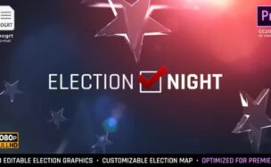 Videohive Election Night 2022 | MOGRT for Premiere Pro