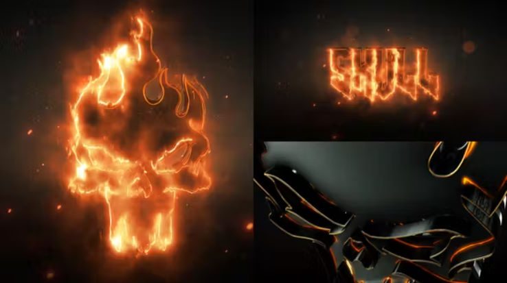 Videohive Epic And Fire Logo Reveal