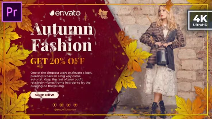 Videohive Fall Season Fashion Sale | Autumn Promo | MOGRT