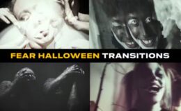 Videohive Fear Halloween Transitions | Premiere Pro