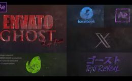 Videohive Ghost Smoke Logo Reveal