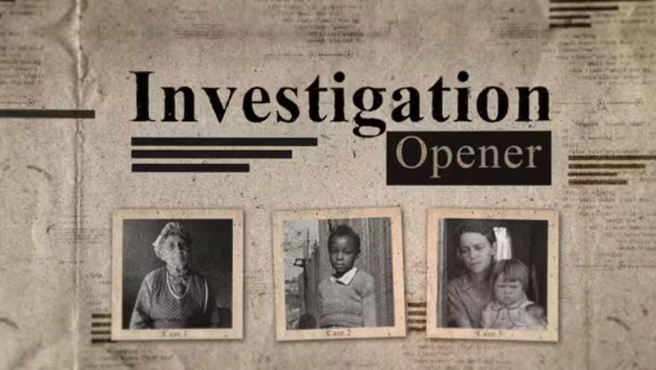 Videohive Investigation History Opener for Premiere Pro