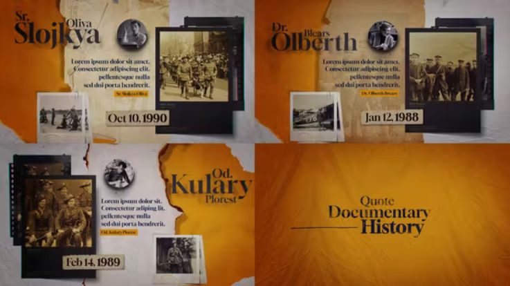 Videohive Quote Documentary