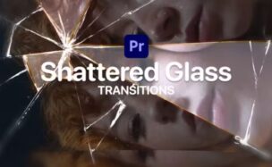Videohive Shattered Glass Transitions for Premiere Pro