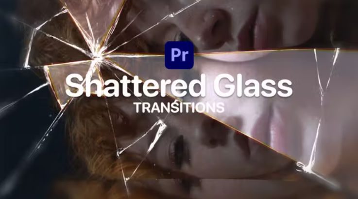 Videohive Shattered Glass Transitions for Premiere Pro