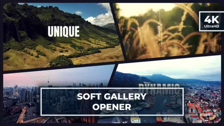 Videohive Soft Multiscreen Opener | Dynamic YouTube Gallery Intro