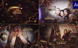 Videohive Christmas Photos Slideshow for After Effects