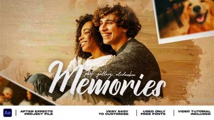 Videohive Memories – Photo Gallery Slideshow