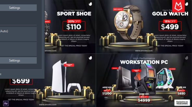 Videohive Black Friday BIG Sales Promo | Product Showcase