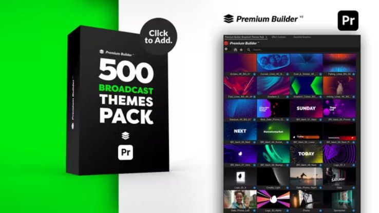 Videohive Broadcast Themes Pack for Premiere Pro