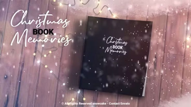 Videohive Christmas Book Memories