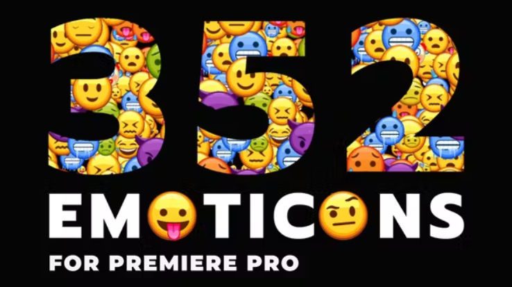 Videohive Emoticon – Animated Emojis Pack For Premiere Pro