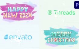 Videohive Happy New Year Logo for Premiere Pro