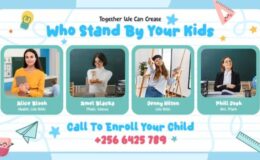 Videohive Kindergarten Slides Opener