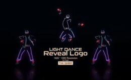 Videohive Light Dance Reveal Logo