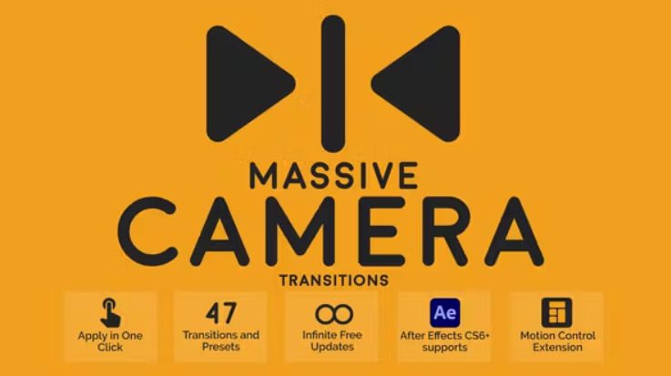 Videohive Massive Camera Transitions