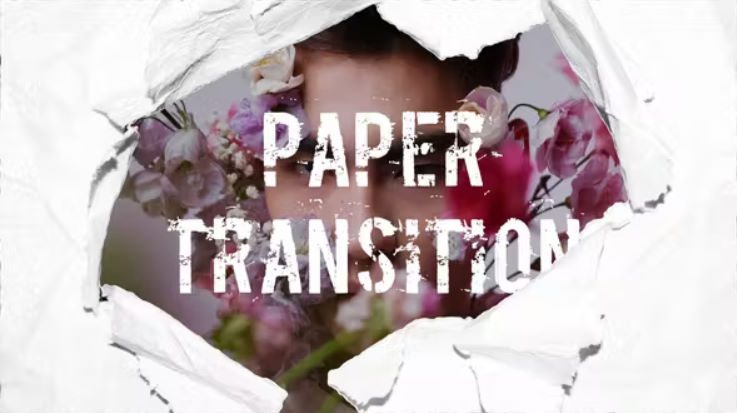 Videohive Paper Transition for Premiere Pro