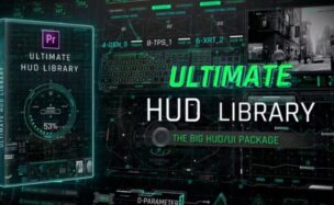 Videohive Ultimate HUD Library For Premiere Pro