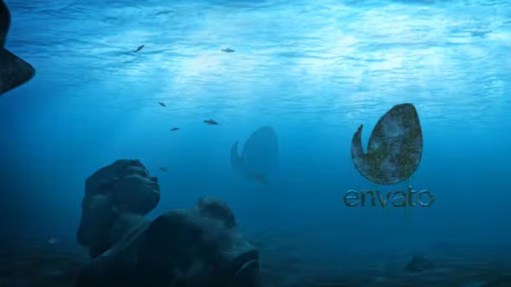 Videohive Underwater Logo Reveal | Aquaman Style