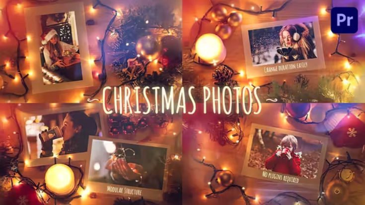 Videohive Christmas Photos Slideshow for Premiere Pro