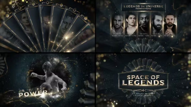 Videohive Space of Legends Awards Show
