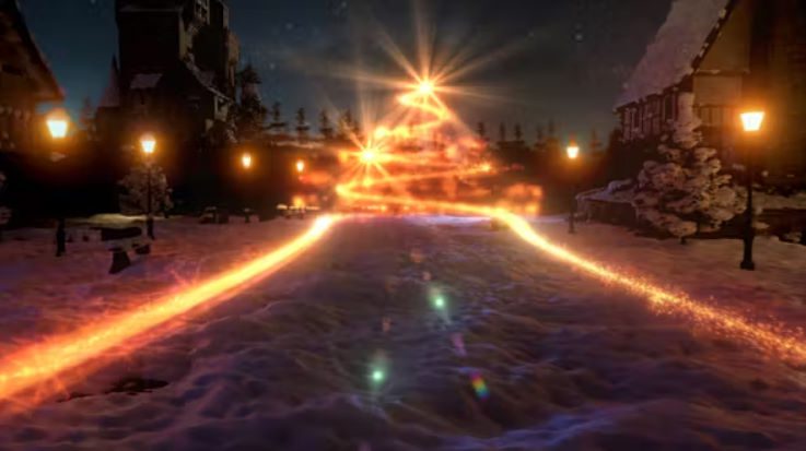 Videohive 3D Merry Christmas Scene Intro