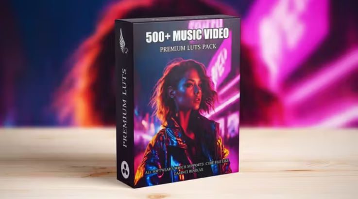 Videohive 500+ Cinematic Music Video LUTs Bundle