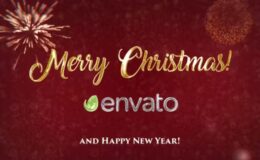 Videohive Christmas Glitter Logo | After Effects