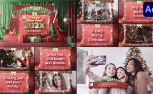Videohive Christmas Greeting Scenes for After Effects 49961745