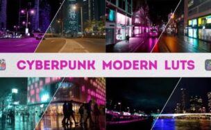 Videohive Cyberpunk Modern LUTs | FCPX & Apple Motion