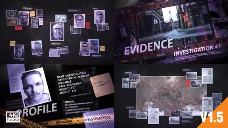 Videohive Investigation Detective Pack