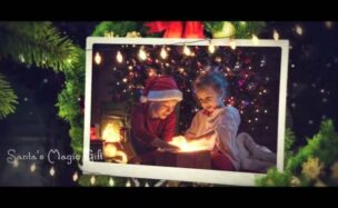 Videohive Magic Christmas Slideshow | Christmas Photo Slideshow | MOGRT