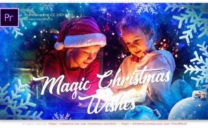 Videohive Magic Christmas Wishes for Premiere Pro