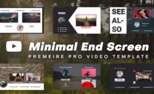 Videohive Minimal End Screens | Premiere Pro