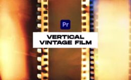 Videohive Vertical Vintage Film Transitions | TikTok, Shorts, Reels