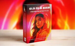 Videohive Vintage Old 35mm Film Burn Transition Pack