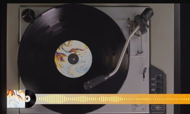 Motion Array Vintage Vinyl Audio Visualizer