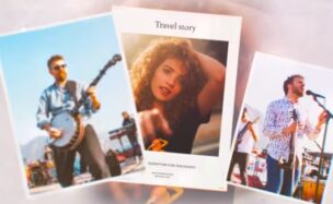 Videohive 4K Travel Photo Frames Slideshow