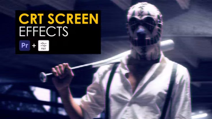 Videohive CRT Screen Effects | Premiere Pro