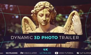Videohive Dynamic 3D Photo Trailer