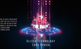 Videohive Glitch Technology Logo Reveal