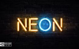 Videohive Neon Tube Logo Reveal