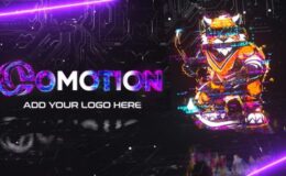 Motion Array Cyberpunk Glitch Logo Reveal