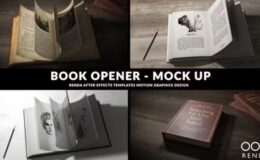Videohive 3D Book Opener