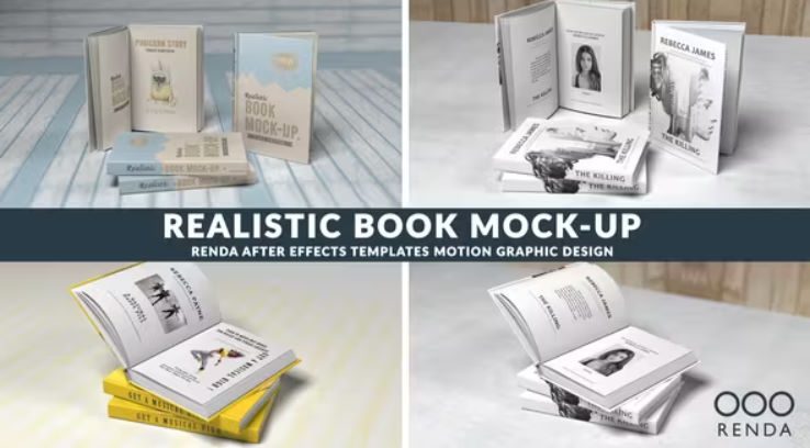 Videohive Book Promotion Mock-Up
