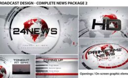 Videohive Broadcast Design - Complete News Package 2