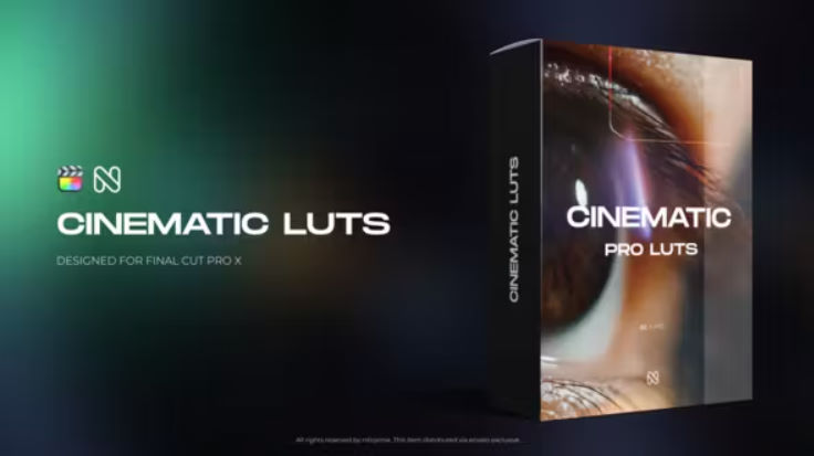 Videohive Cinematic LUT Bundle for Final Cut Pro X