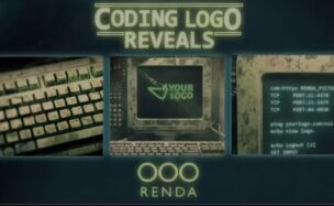 Videohive Coding Logo Reveals