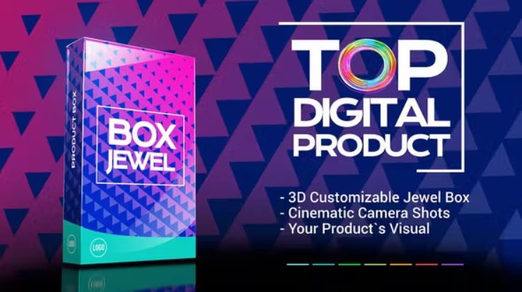 Videohive Digital Product Box Teaser